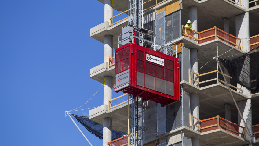Health and Safety | In Focus | July 2023What Happens When Buildings Go Up but Construction Elevators Don’t?McDonough Construction Rentals